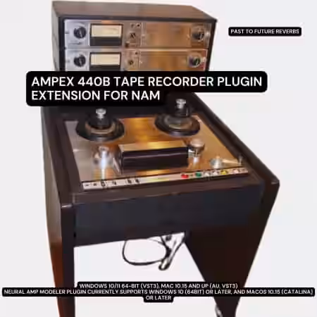 PastToFutureReverbs Ampex 440B Tape Recorder Plugin Extension for NAM! - Sample Pack Artwork