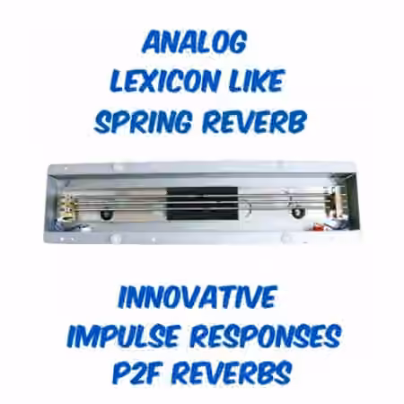 PastToFutureReverbs Analog Lexicon Like Spring Reverb! - Sample Pack Artwork