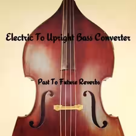 PastToFutureReverbs Electric to Upright Bass Converter! - Sample Pack Artwork