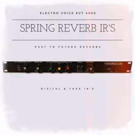 PastToFutureReverbs Electro Voice EVT 4500 Spring Reverb! - Sample Pack Artwork