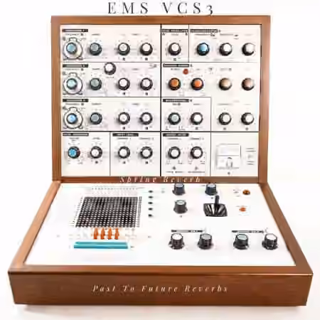 PastToFutureReverbs EMS VCS 3 Synth Spring Reverb! - Sample Pack Artwork