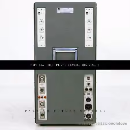 PastToFutureReverbs EMT 240 Gold Plate Reverb IRs Vol.2 - Sample Pack Artwork