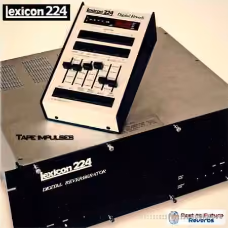 PastToFutureReverbs Lexicon 224 Digital Reverb (Tape) - Sample Pack Artwork
