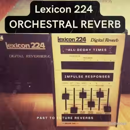 PastToFutureReverbs Lexicon 224 Orchestral Reverb - Sample Pack Artwork