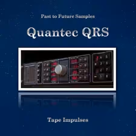 PastToFutureReverbs Quantec QRS Room Simulator! - Sample Pack Artwork