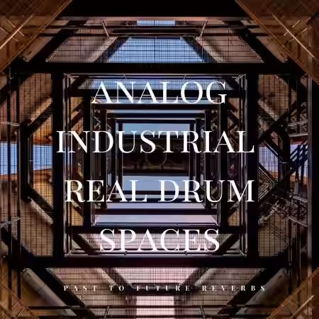 PastToFutureReverbs Real Drum Spaces Vol.2! (Analog Industrial) - Sample Pack Artwork