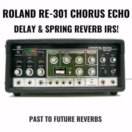 PastToFutureReverbs Roland RE-301 Chorus Echo IRs! - Sample Pack Artwork