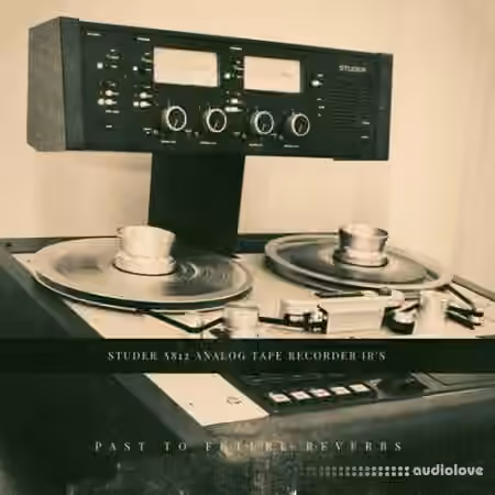 PastToFutureReverbs Studer A812 Analog Tape Recorder - Sample Pack Artwork