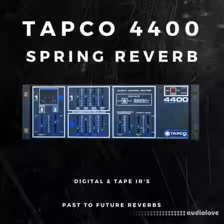 PastToFutureReverbs Tapco 4400 Spring Reverb IR's! - Sample Pack Artwork