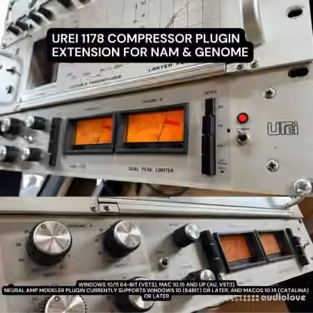 PastToFutureReverbs Urei 1178 Compressor Plugin Extension - Sample Pack Artwork