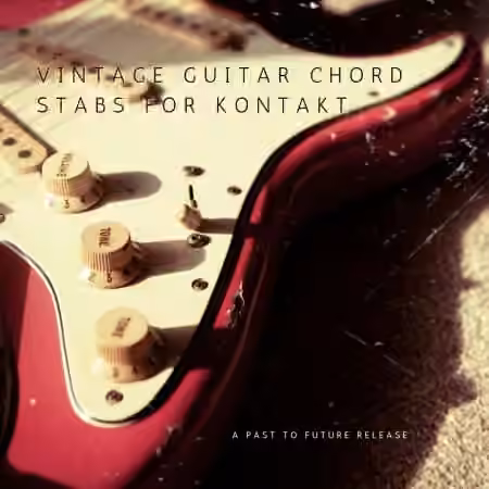 PastToFutureReverbs Vintage Guitar Chord Stabs For Kontakt! [KONTAKT] - Sample Pack Artwork