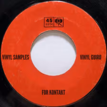 PastToFutureReverbs Vinyl Guiro Percussion for KONTAKT Vol.2! [KONTAKT, WAV] - Sample Pack Artwork