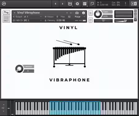 PastToFutureReverbs Vinyl Vibraphone For Kontakt! [KONTAKT] - Sample Pack Artwork