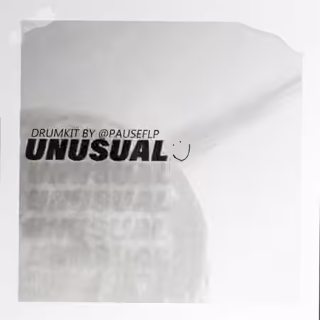 pauseflp UNUSUAL DrumKit #1 [WAV] - Sample Pack Artwork