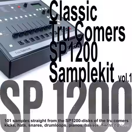 perrow Classic Tru Comers SP1200 Samplekit Vol.1 [WAV] - Sample Pack Artwork