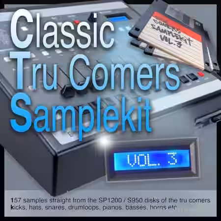 perrow Classic Tru Comers SP1200 Samplekit Vol.3 [WAV] - Sample Pack Artwork