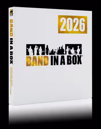 PG Music Band-in-a-Box 2026 build 1220 with RealBand PlusPAK [WiN] - Sample Pack Artwork