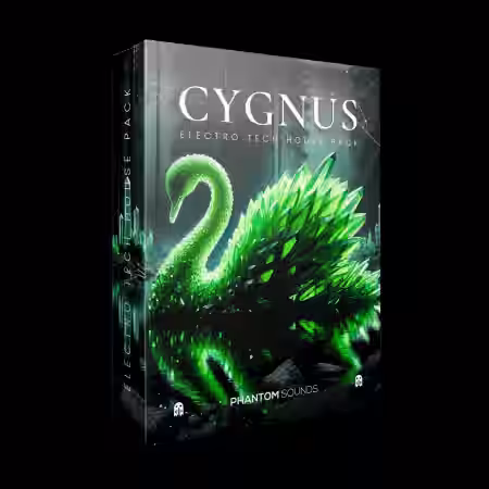 Phantom Sounds Cygnus Electro Tech House Pack [WAV, MiDi] - Sample Pack Artwork