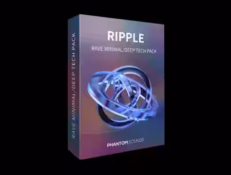 Phantom Sounds Ripple Rave Minimal and Deep Tech Pack [WAV, MiDi, Synth Presets] - Sample Pack Artwork