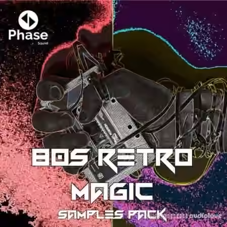 Phase Sound Samples 80s Retro Magic [WAV] - Sample Pack Artwork