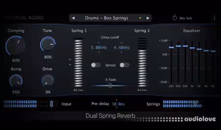 Physical Audio Dual Spring Reverb v3.1.10 [WiN] - Sample Pack Artwork