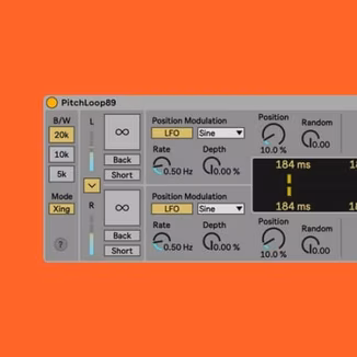 Pitchloop69 v1.5 by Robert Henke (Monolake) for Ableton Live 12 [Max for Live]