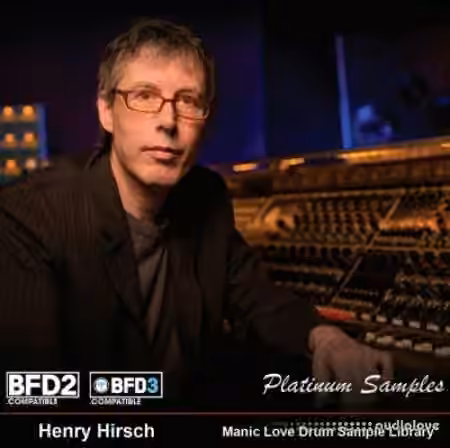 Platinum Samples Henry Hirsch Manic Love [BFD3] - Sample Pack Artwork