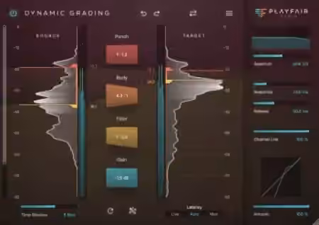 Playfair Audio Dynamic Grading 2 v2.0.3 ARM [MacOSX] - Sample Pack Artwork