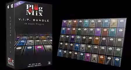 Plug and Mix VIP Bundle v4.1.0 [MacOSX] - Sample Pack Artwork