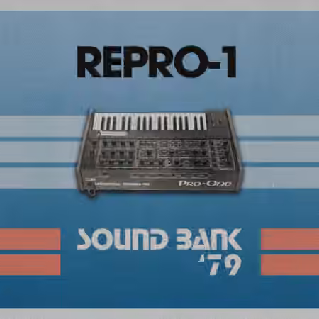 Polydata U-he Repro-1 Sound Bank '79 [Synth Presets] - Sample Pack Artwork