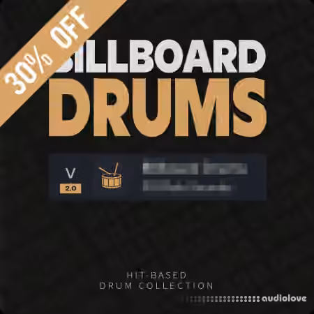POPlab Sounds Billboard Drums 2.0 [MULTiFORMAT] - Sample Pack Artwork