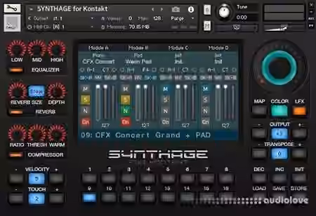 Pre-venda Synthage v1.1 [KONTAKT] - Sample Pack Artwork