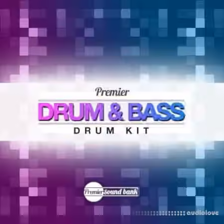 Premier Sound Bank Premier DnB Drum Kit [WAV] - Sample Pack Artwork