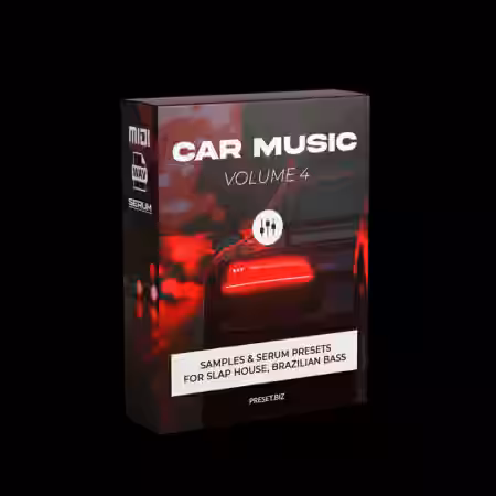 Preset Biz Car Music Vol.4 [WAV, MiDi, Synth Presets] - Sample Pack Artwork