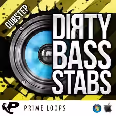 Prime Loops Dirty Bass Stabs Dubstep [MULTiFORMAT] - Sample Pack Artwork