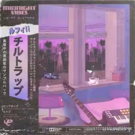 Prime Loops MIDNIGHT VIBES: Lofi Guitars [WAV] - Sample Pack Artwork