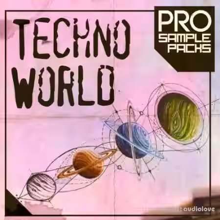 Pro Sample Packs Techno World [WAV, MiDi, Synth Presets] - Sample Pack Artwork