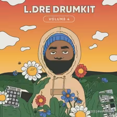 Prod. By L.Dre Drum Kit Vol.4 [WAV, MiDi] - Sample Pack Artwork