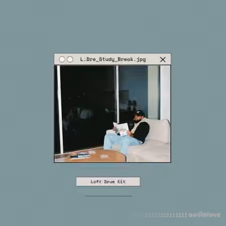 Prod. By L.Dre Study Break Lofi Drum Kit [WAV, MiDi] - Sample Pack Artwork