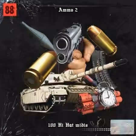 ProdByJack Ammo Hi Hat Midis Vol.2 [MiDi] - Sample Pack Artwork