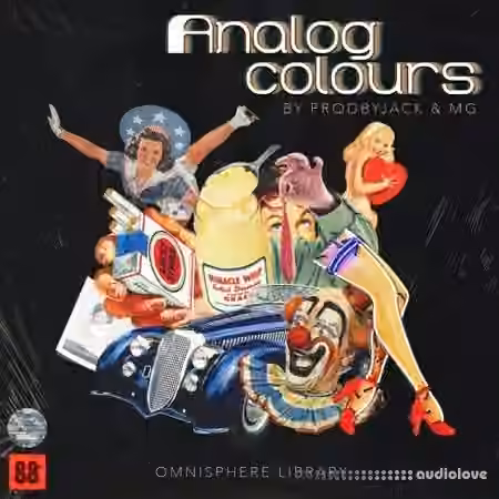ProdbyJack Analog Colours (Omnisphere Bank) [Synth Presets] - Sample Pack Artwork
