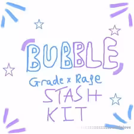 prodgrade x @rafewav Bubble (Stash Kit) [WAV, Synth Presets, MiDi] - Sample Pack Artwork