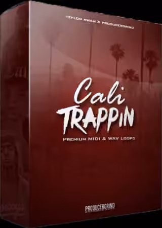 Producer Grind Cali Trappin Premium [WAV, MiDi] - Sample Pack Artwork