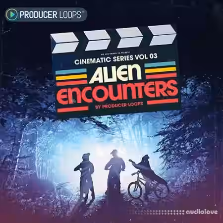 Producer Loops Cinematic Series Vol.3 Alien Encounters [ACiD, WAV, MiDi, AiFF, Ableton Live] - Sample Pack Artwork