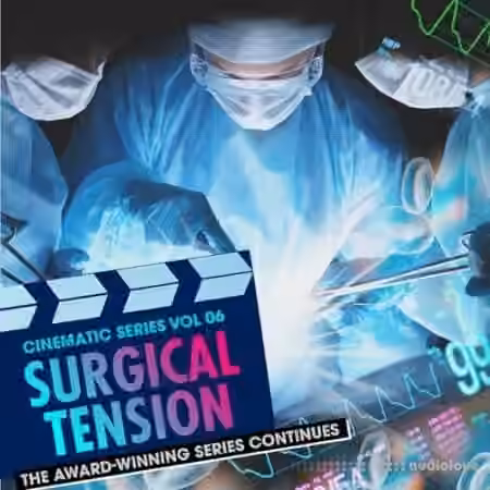 Producer Loops Cinematic Series Vol.6 Surgical Tension [MULTiFORMAT] - Sample Pack Artwork