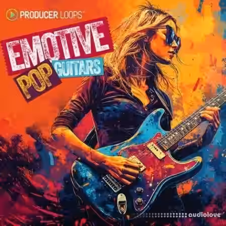Producer Loops Emotive Pop Guitars [MULTiFORMAT] - Sample Pack Artwork