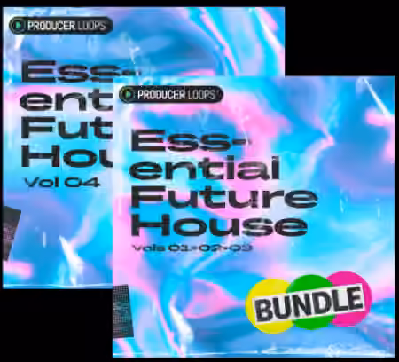 Producer Loops Essential Future House Volume 1-4 [WAV, MiDi] - Sample Pack Artwork
