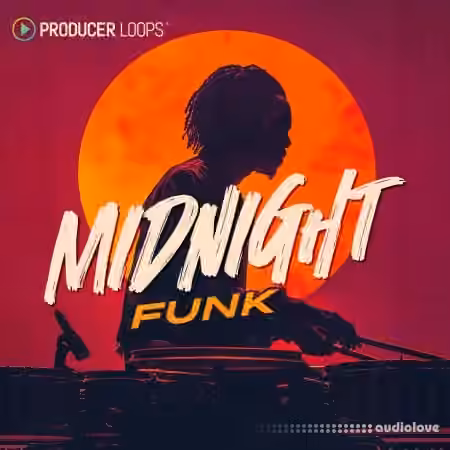 Producer Loops Midnight Funk [WAV, MiDi, REX, AiFF, DAW Templates] - Sample Pack Artwork