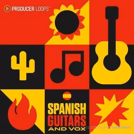 Producer Loops Spanish Guitars and Vox [MULTiFORMAT] - Sample Pack Artwork