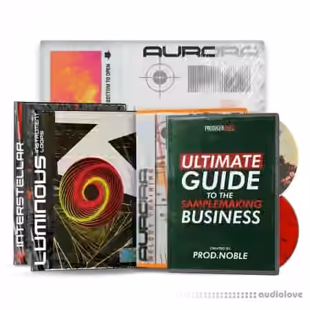 ProducerGrind AURORA One Shot Collection [WAV, MiDi, TUTORiAL, Ableton Live] - Sample Pack Artwork